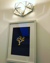 Load image into Gallery viewer, Coral Under The Sea Collection A4 Gold Foil Print