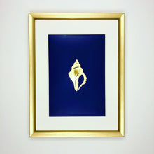 Load image into Gallery viewer, Conch Shell Under The Sea Collection A4 Gold Foil Print