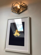 Load image into Gallery viewer, Octopus Under The Sea Collection Gold Foil Print