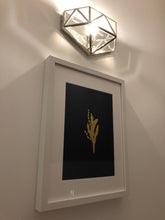 Load image into Gallery viewer, Gold Foil Print, Seaweed, Midnight Blue, Home Decor Print, Wall Art, New Home Gift, Beach Print Bag, Bathroom Print Decor Accessories