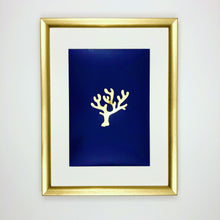 Load image into Gallery viewer, Coral Under The Sea Collection A4 Gold Foil Print