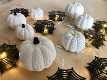 Load image into Gallery viewer, Trio of Pumpkins with Gold Stalks
